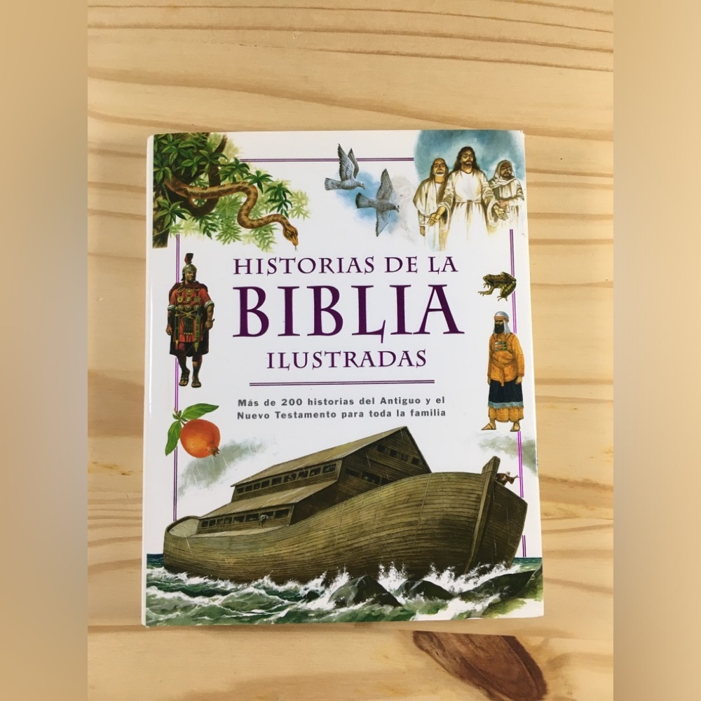 Historias de la biblia ilustradas Bible stories in Spanish ilustraded Book